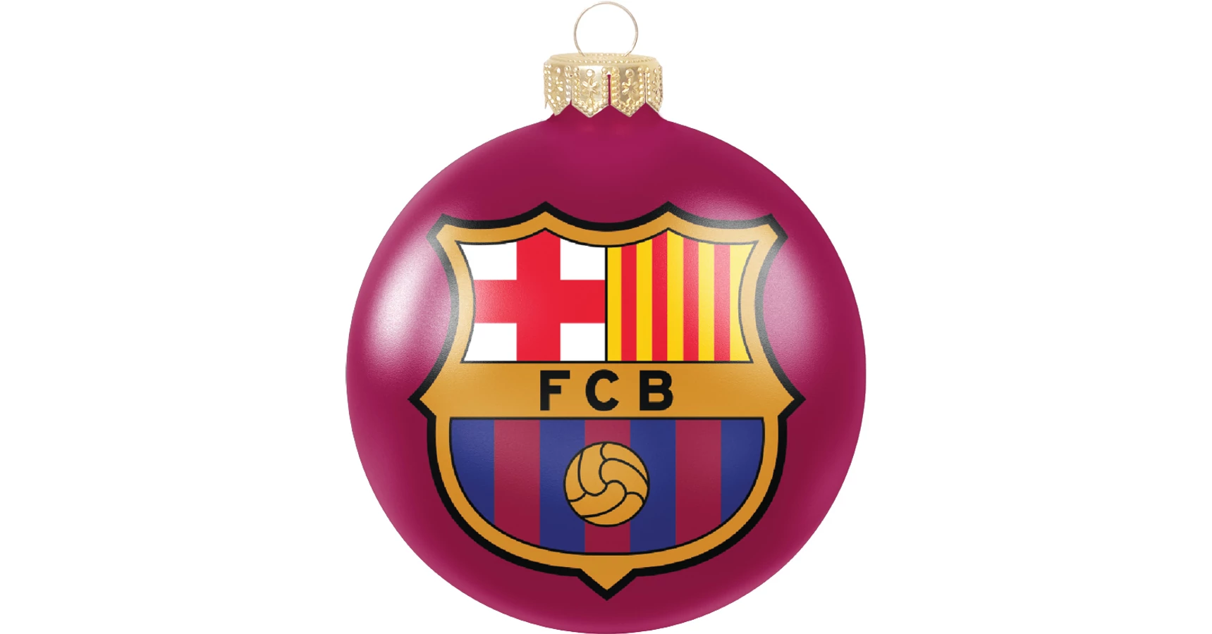 Official FC Barcelona Christmas ornament - Glassis Christmas ornaments