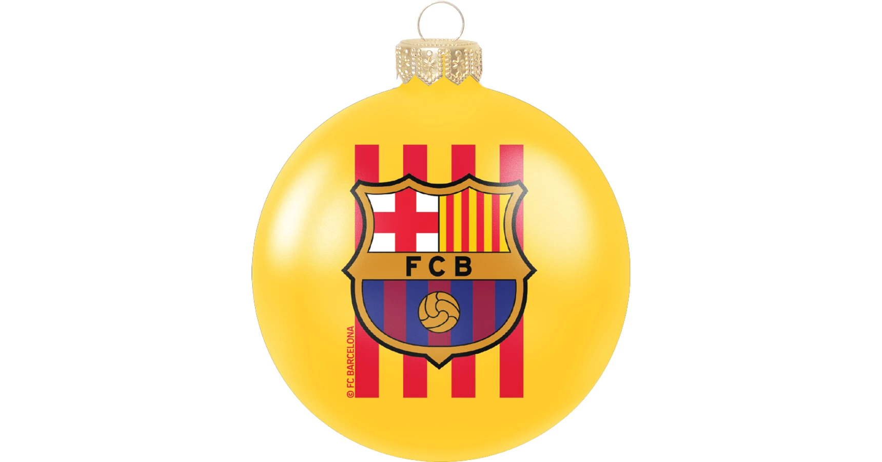 Official FC Barcelona Christmas ornament - Glassis Christmas ornaments