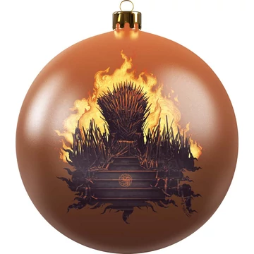 House of the Dragon Iron Throne Christmas bauble G22-245