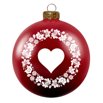 Glassis Hungary Christmas Ornament G23-MO2