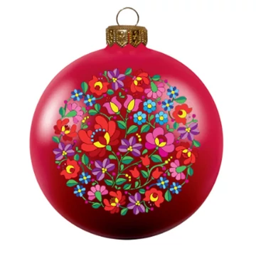 Glassis Hungary Christmas Ornament G23-MO3