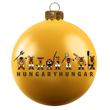 Glassis Hungary Christmas Ornament G23-MO5