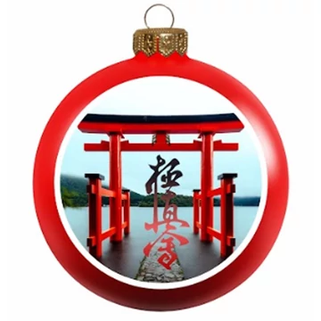 Kyokushin karate Christmas Ornament G23-K3