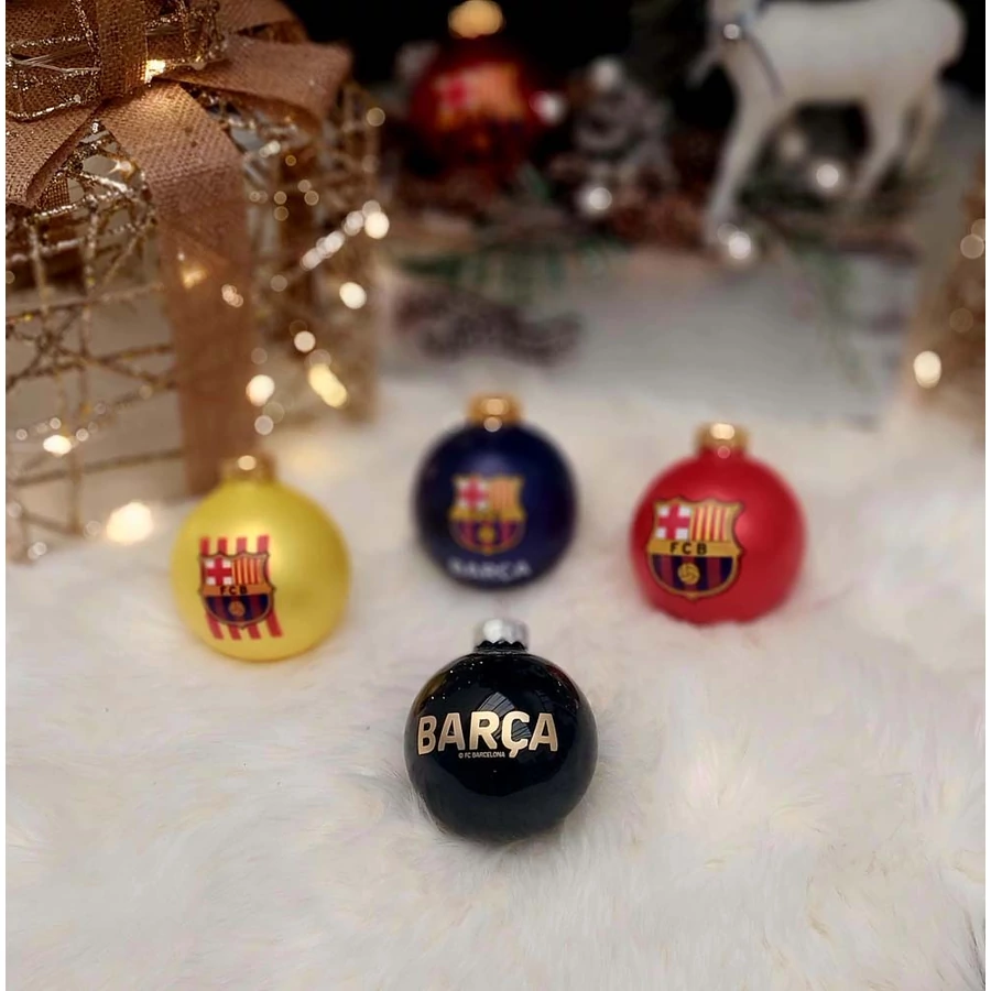 Official FC Barcelona Christmas ornament - Glassis Christmas ornaments