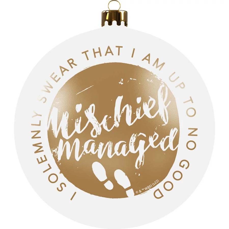 Harry Potter Mishief managed Christmas ornament G22-248